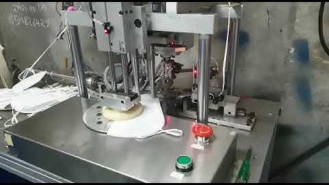 Ultrasonic Ear Loop Sealing Machine for N95 Mask