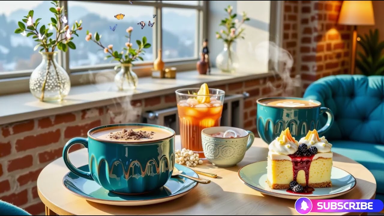 Good Mood February Jazz ☕ Positive Morning Jazz Piano & Bossa Nova Coffee Music for Work and Calm