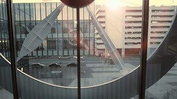 business people commuting to work in modern metropolis urban city lifestyle background