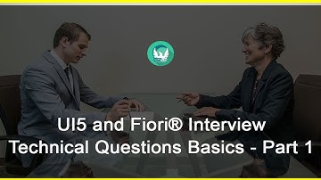 Interview Questions | Interview Preparation for UI5 & Fiori® | Technical Questions | Resume Building