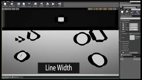 Black and White Post Process Material