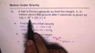 Higher Derivative Motion Under Gravity