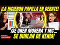 LA HICIERON PAPILLA EN DEBATE! SE UNEN MORENA Y MC! SE RIEN EN CARA DE KENIA LOPEZ VOCERA DE XOCHITL