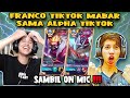 On mic   franco tiktok mabar sama alpha tiktok fauzan gaming