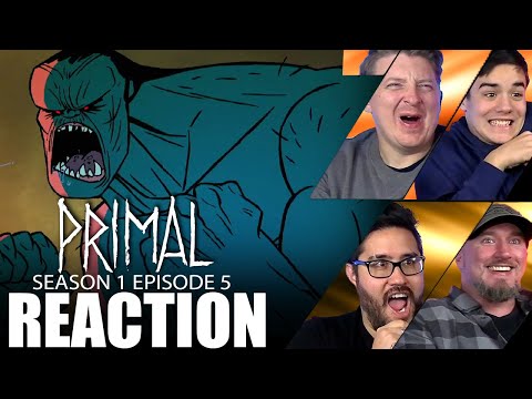 Primal 1x5 REACTION!! | "Rage of the Ape-Men"