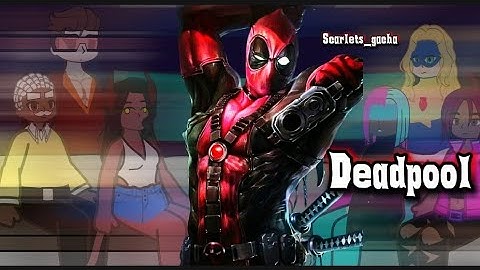 dispatch crew react to Deadpool as a new member for the z team