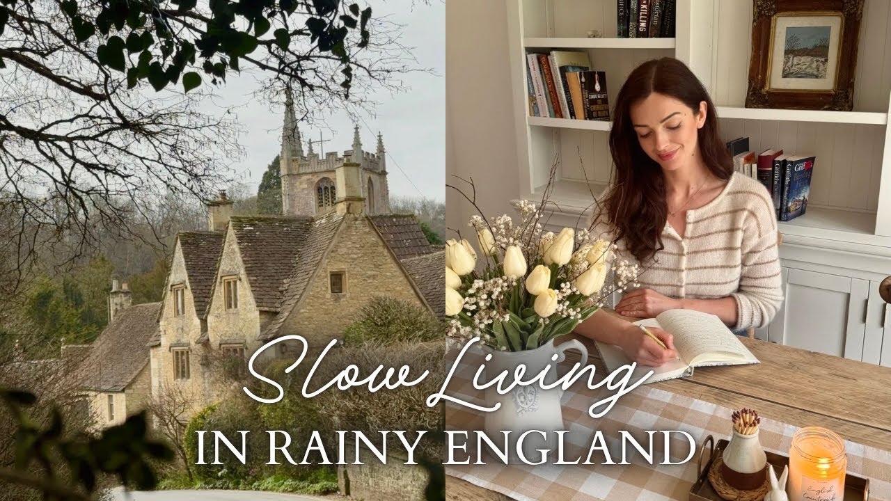 Медленная жизнь в дождливой английской сельской местности: наводнение, Имболк, уютный весенний де...