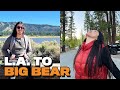 Weekend Trip from Downtown Los Angeles to Big Bear Lake | Vlog 2022