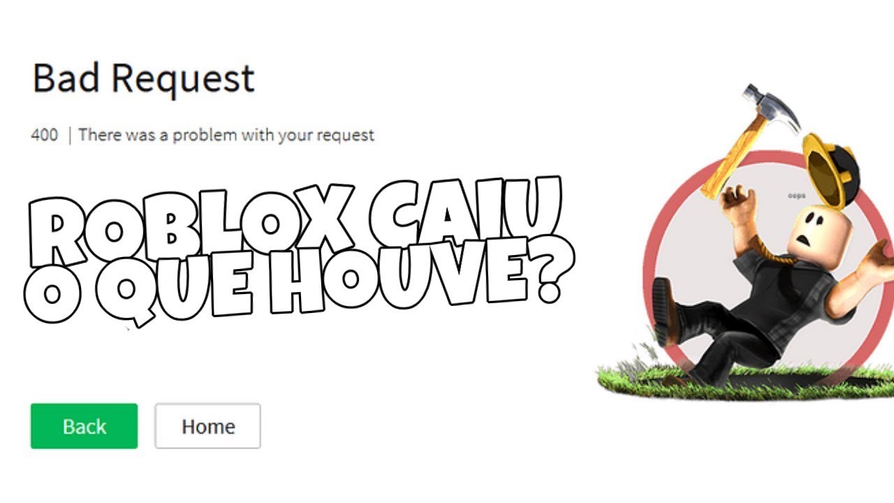 O ROBLOX CAIU! #roblox #robloxnoticias #robloxcaiu