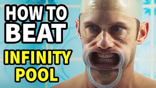 How to Beat THE ISLAND THAT CLONES YOU in Infinity Pool (2023)