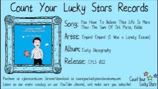 Download lagu Empire! Empire! (I Was a Lonely Estate) - 02 - You Have To Believe That Life Is More Than...