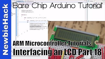 31. How to Set the cursor Location on the LCD on the ARM MCU - Part 18