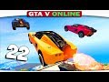 ч.22 Один день из жизни в GTA 5 Online - Безумие на РакетоМашинах!!