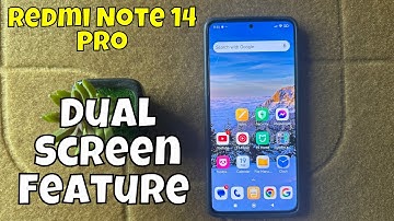 How to Enter Split Screen in Redmi Note 14 Pro - Dual Screen Feature on Redmi Note 14 Pro