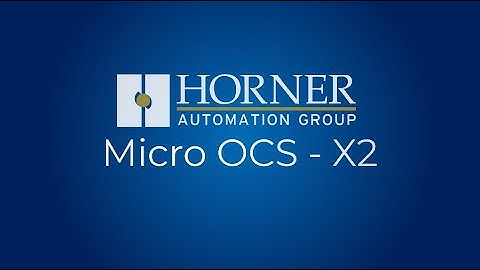 Horner Automation | Micro OCS Series X2 All-In-One Controller