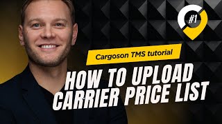 How to Upload a Price List