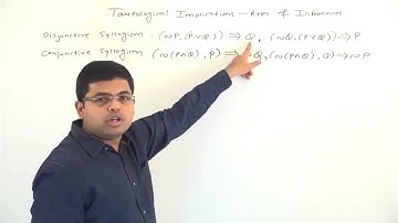 GATE - Maths - Propositional Logic - Logical Consequences - Disjunctive And Conjunctive Syllogism