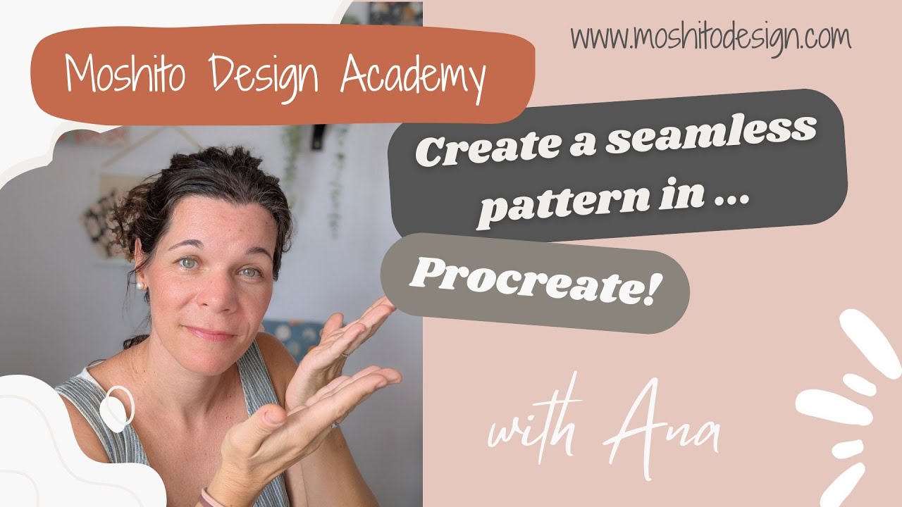 How to Create a Seamless Repeat Pattern in Procreate - YouTube