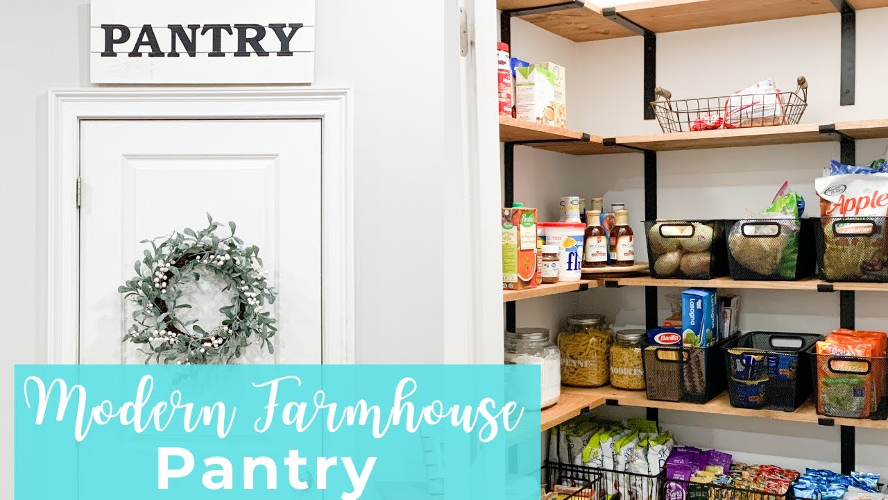 Farmhouse Style Pantry Storage - Gather and Flourish