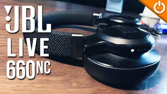 JBL Live 660NC Headphones unboxing 