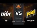 MIBR vs Natus Vincere, map 1 overpass, FACEIT Major London 2018