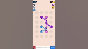 Twisted Tangle level 7 Most Satisfying Gameplay short video #4maxgaming #twistedtangle #shorts