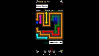 Celebrity Flow Free || Classic Pack || 9x9 || Level 15 Gameplay Wealth