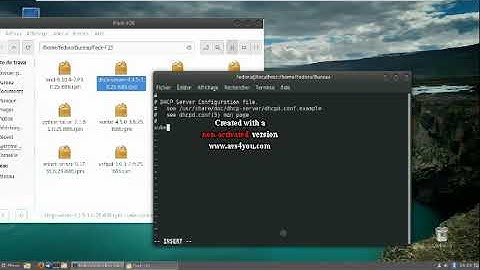 configuration dhcp linux darija
