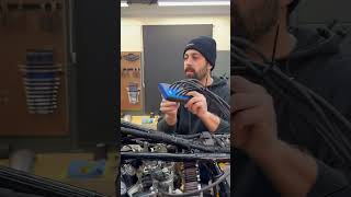 Cleaning and synchronizing Honda CB 750 carburetors. #shorts #caferacer
