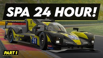 The Last 24 Hour Of 2025! - Spa 24 Hour Part 1