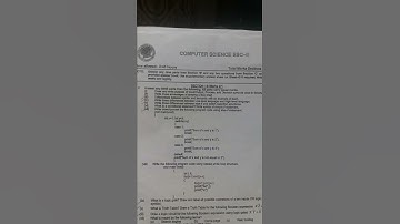 Class 10 Computer Science Paper 2022 Subjective Federal Board