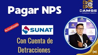 Paying an NPS from the 2025 deduction account step by step