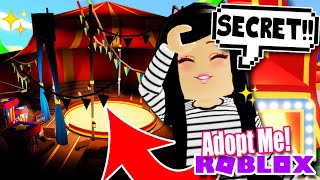 *SECRET LOCATION* Hacks Glitch  in ADOPT ME CIRCUS Roblox Pet