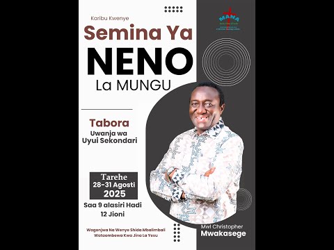 2B. ZIJUE MBINU ZITAKAZOKUONGEZEA IMANI NA MAMLAKA ULIYOPEWA JUU YA ASUBUHI YAKO // MWL MWAKASEGE