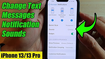 iPhone 13/13 Pro: How to Change Text Messages Notification Sounds