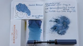 #30inks30days September 2025, Day 16 - Eroded Bronze