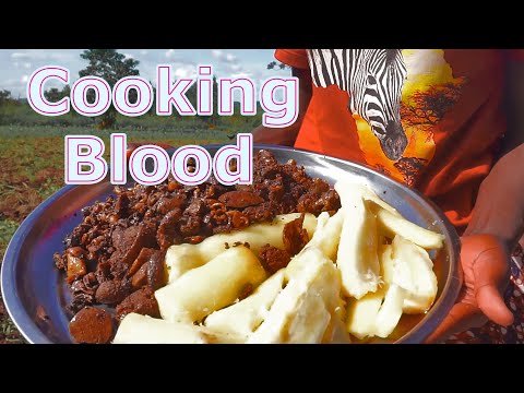 cooking blood from