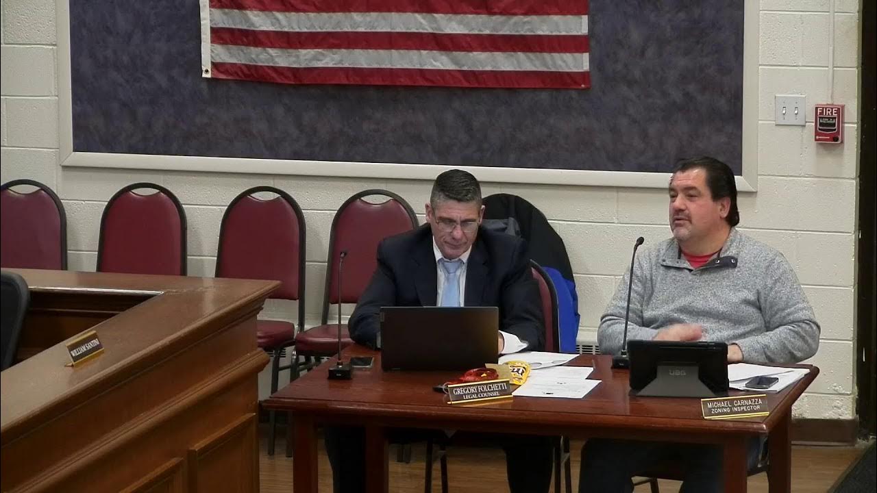 Town of Carmel Zoning Board of Appeals Monthly Meeting Thursday