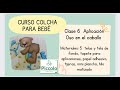 Curso colcha para bebe Clase 6 Osito en el caballo