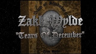 Video thumbnail of "Zakk Wylde - Tears Of December (Lyric Video)"