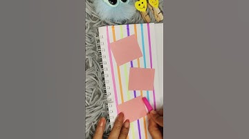 easy notepad cover design  #coverdesign #stationery  #papercraft #shorts