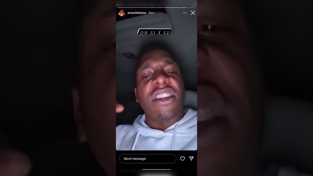 SMAC CALLS GIRL OUT FOR A FADE IN HIS HOOD 51 X 52 Hoova 