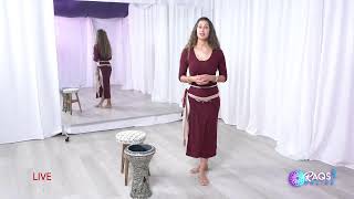 Danza Del Vientre Para La Salud Pélvica Y De La Cadera Con Sadie