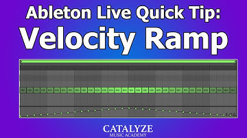 How To Make A Velocity Ramp | Ableton Live Tutorial