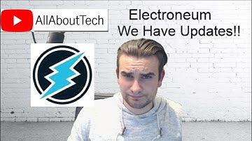 Electroneum - We Have Updates!!!