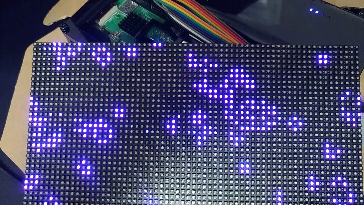Raspberry PiでP3 RGB LED Matrix Display 64×32 を動かすまで 