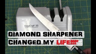 BOLTR: Electric Knife Sharpener | *Wife is NOT impressed!