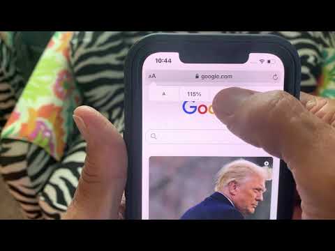 How to change the font size on your iPhone 12 Safari browser