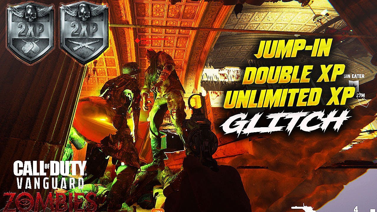 COD VANGUARD ZOMBIES DOUBLE XP JUMP-IN UNLIMITED XP AND WEAPON XP GLITCH!AFTER ALL PATCHES!