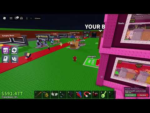 playing steal a brainrot trading USING TRADE MACHINE user is bug330onyt GIVEAWAY TODAY!!!!